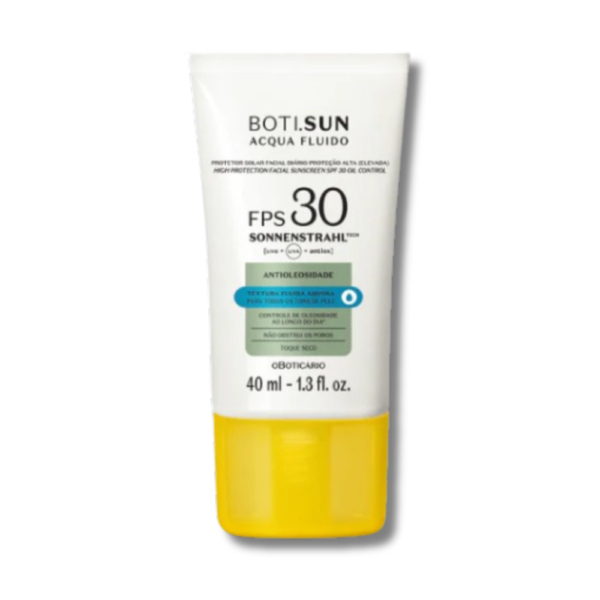 Boti.Sun Protetor Solar Facial Antioleosidade Acqua Fluido FPS30