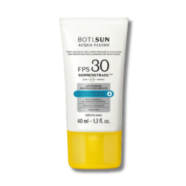 Boti.Sun Protetor Solar Facial Antissinais Acqua Fluido FPS30
