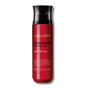 Body Splash Nativa Spa Morango Ruby, 200ml