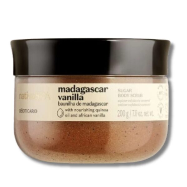 Açúcar Esfoliante Nativa Spa Baunilha de Madagáscar, 200g