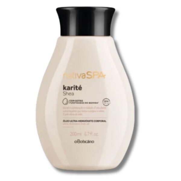 Óleo Hidratante Nativa Spa Karité, 200ml