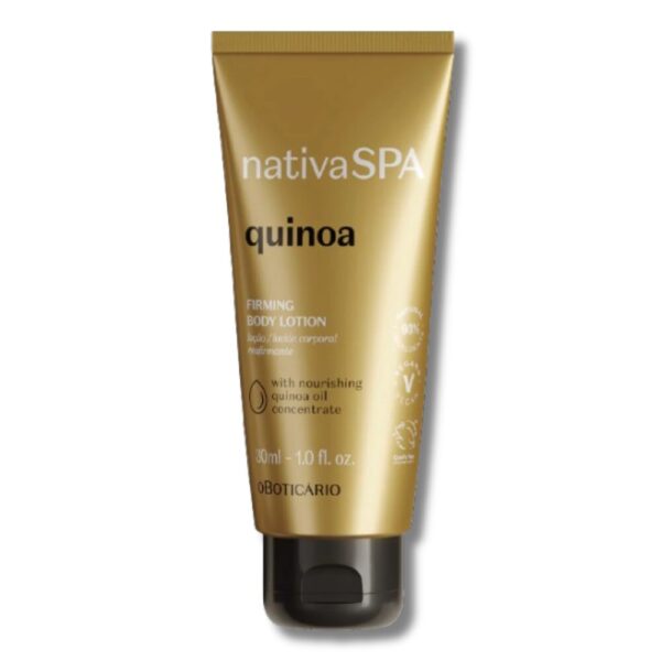 Mini Loção Refirmante Corporal Nativa Spa Quinoa, 30ml
