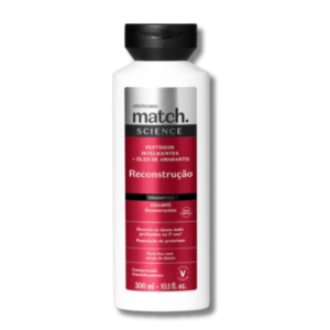 Shampoo Match Science Reconstrução, 300ml