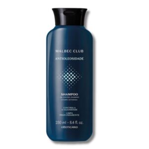 Shampoo Cabelos Oleosos Malbec Club, 250ml
