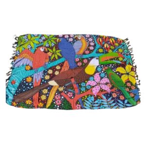 Canga Verano Araras 1,80 x 1,15m – 100% Viscose