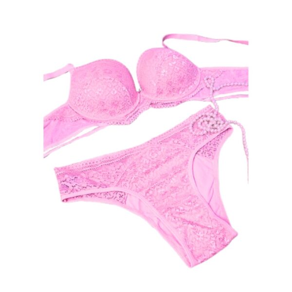 Conjunto de lingeries Blossom ampla cobe Diamantes Tam. GG