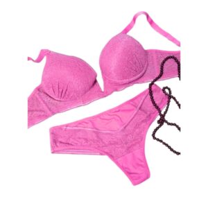 Conjunto de lingeries Liris sut ampla cobert Diamantes Tam. GG