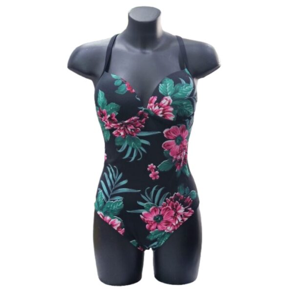 Maiô Flora Diamantes Tam. G