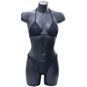 Biquini Fio Black Diamantes Tam. G