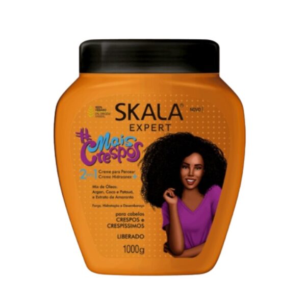 Skala Expert #Mais Crespos Máscara 2 Em 1 - 1Kg
