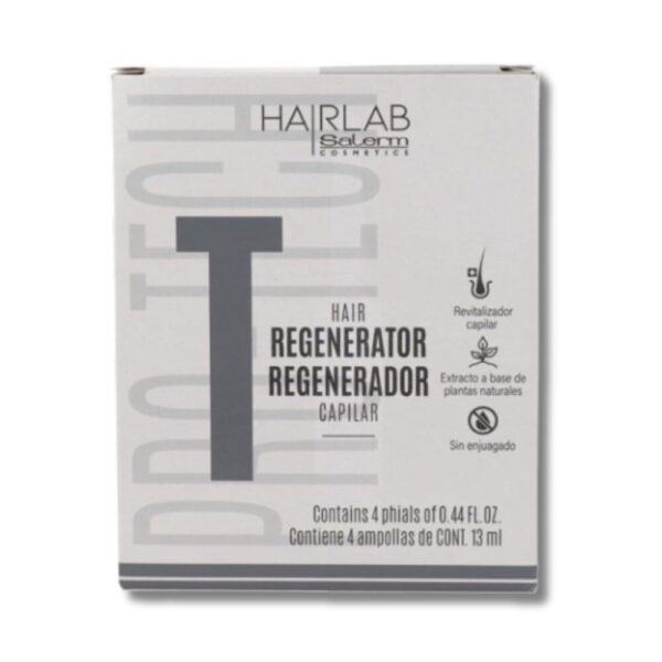 Salerm Hair Lab Regenerator Ampollas  C/enjuague 4x13ml
