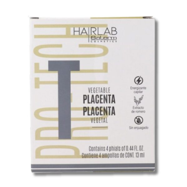 Salerm Hair Lab Placenta vegetal 4 x 13 ml
