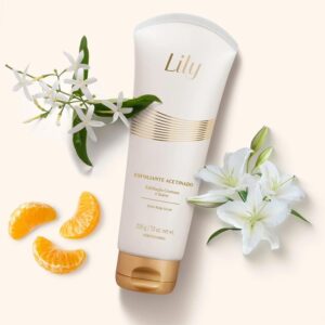 Esfoliante Hidratante Acetinado Lily 200g