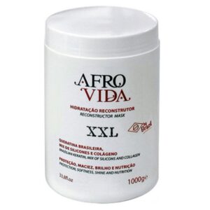 Afro Vida Máscara Hidratação XXL Reconstrutor 1000 ml